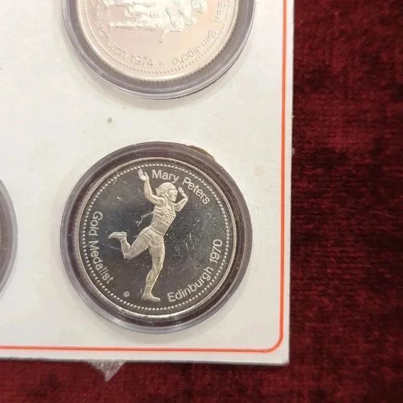 Edmonton Commonwealth Games Commemorative Medallions (2) - Picture 6 of 7